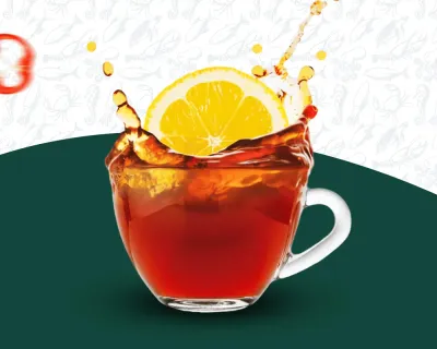 Thé au citron et miel